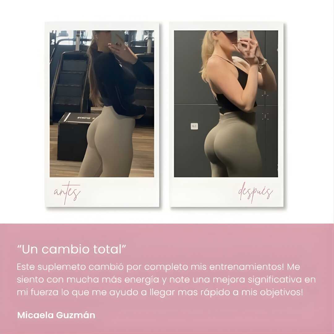 Creatina para Glúteos Mas Grandes y Firmes