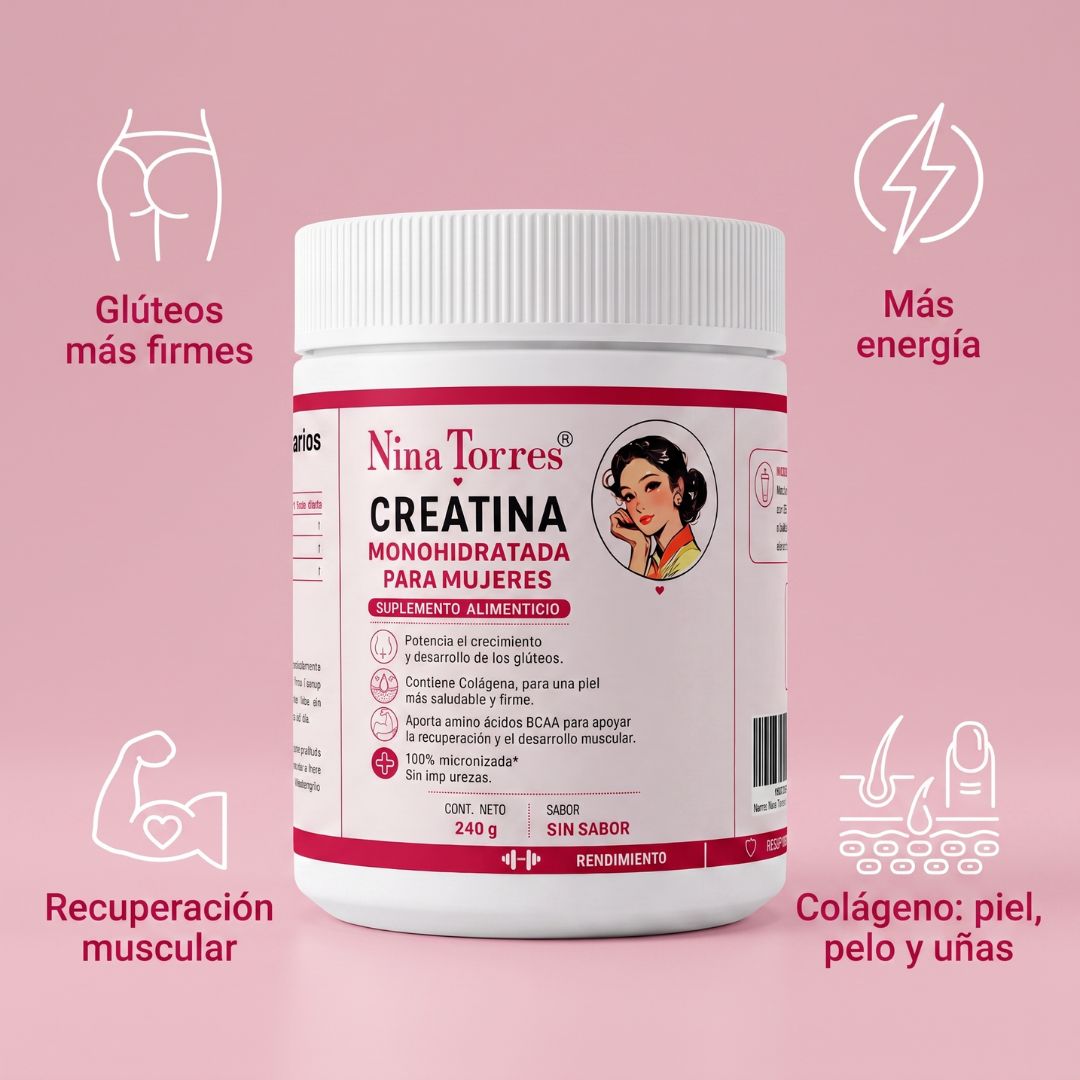 Creatina para Mujeres de Nina Torres