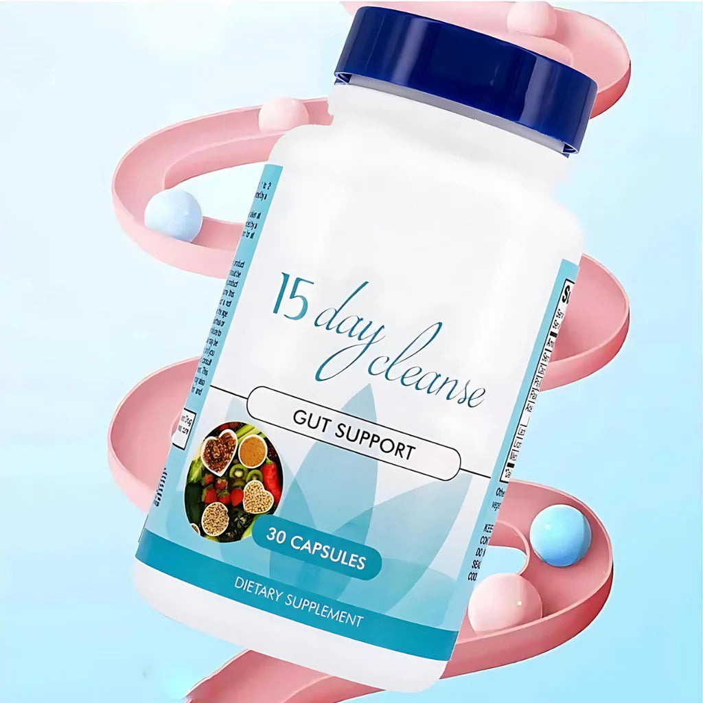 Cápsulas de 15 días para un Abdomen sin Hinchazón