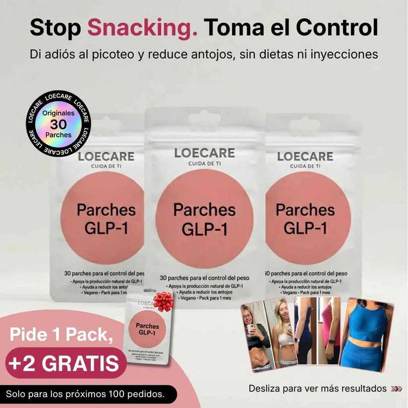 GLP-1 Parches (30 + 60 GRATIS)