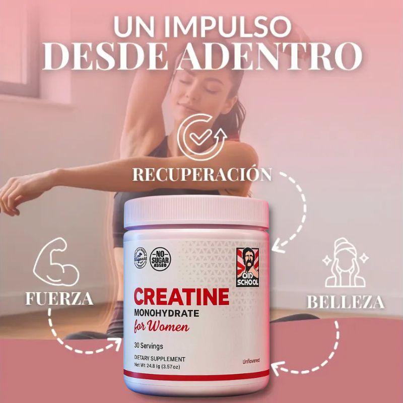 Creatina para Mujeres Formula Especial para Aumentar Glúteos